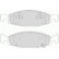 Brake Pad Set, disc brake PREMIER ECO FRICTION FDB1523 Ferodo, Thumbnail 2