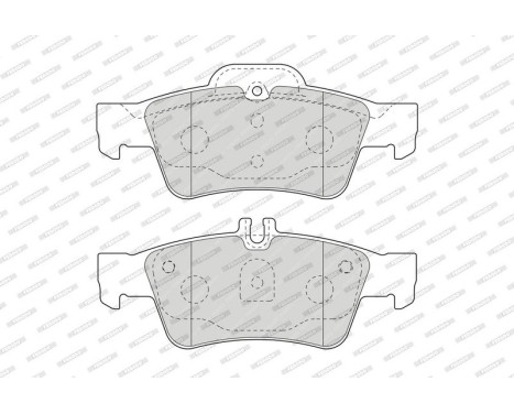 Brake Pad Set, disc brake PREMIER ECO FRICTION FDB1526 Ferodo, Image 4