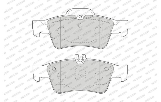 Brake Pad Set, disc brake PREMIER ECO FRICTION FDB1526 Ferodo, Image 4