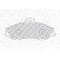 Brake Pad Set, disc brake PREMIER ECO FRICTION FDB1527 Ferodo, Thumbnail 3