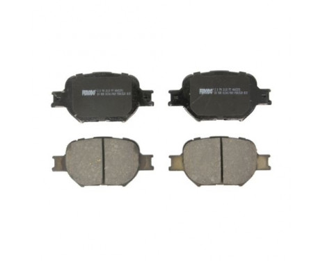 Brake Pad Set, disc brake PREMIER ECO FRICTION FDB1528 Ferodo