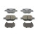 Brake Pad Set, disc brake PREMIER ECO FRICTION FDB1528 Ferodo, Thumbnail 3