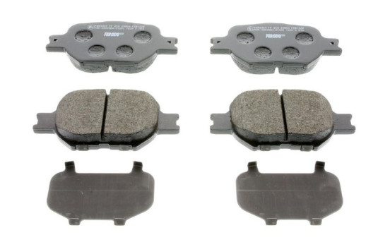 Brake Pad Set, disc brake PREMIER ECO FRICTION FDB1528 Ferodo, Image 3