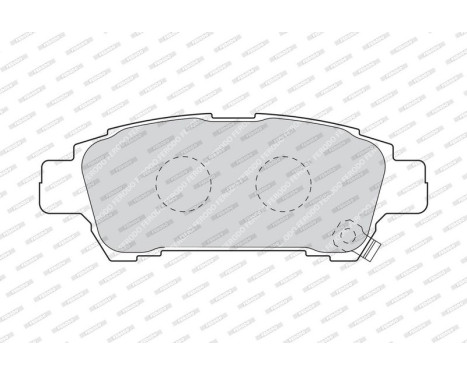 Brake Pad Set, disc brake PREMIER ECO FRICTION FDB1530 Ferodo, Image 4