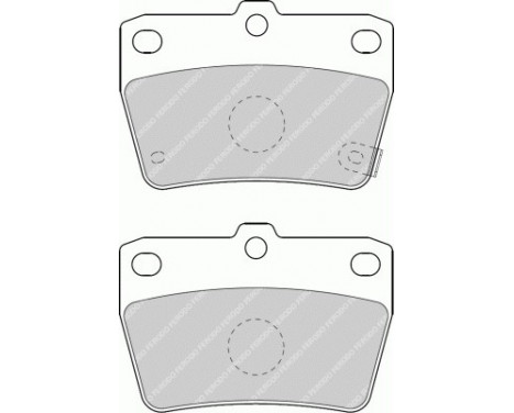 Brake Pad Set, disc brake PREMIER ECO FRICTION FDB1531 Ferodo, Image 2