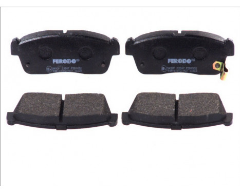 Brake Pad Set, disc brake PREMIER ECO FRICTION FDB1532 Ferodo