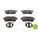 Brake Pad Set, disc brake PREMIER ECO FRICTION FDB1532 Ferodo, Thumbnail 3