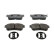 Brake Pad Set, disc brake PREMIER ECO FRICTION FDB1532 Ferodo, Thumbnail 3