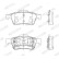 Brake Pad Set, disc brake PREMIER ECO FRICTION FDB1540 Ferodo, Thumbnail 4