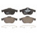 Brake Pad Set, disc brake PREMIER ECO FRICTION FDB1541 Ferodo