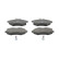 Brake Pad Set, disc brake PREMIER ECO FRICTION FDB1542 Ferodo, Thumbnail 3