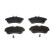 Brake Pad Set, disc brake PREMIER ECO FRICTION FDB1543 Ferodo, Thumbnail 3