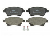 Brake Pad Set, disc brake PREMIER ECO FRICTION FDB1544 Ferodo