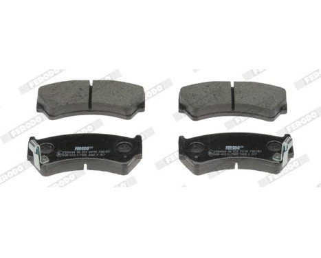 Brake Pad Set, disc brake PREMIER ECO FRICTION FDB1551 Ferodo, Image 3