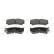 Brake Pad Set, disc brake PREMIER ECO FRICTION FDB1551 Ferodo, Thumbnail 3