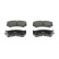 Brake Pad Set, disc brake PREMIER ECO FRICTION FDB1551 Ferodo, Thumbnail 2
