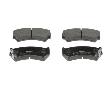 Brake Pad Set, disc brake PREMIER ECO FRICTION FDB1551 Ferodo, Image 2