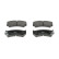Brake Pad Set, disc brake PREMIER ECO FRICTION FDB1551 Ferodo, Thumbnail 2