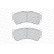 Brake Pad Set, disc brake PREMIER ECO FRICTION FDB1551 Ferodo, Thumbnail 3