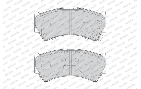 Brake Pad Set, disc brake PREMIER ECO FRICTION FDB1551 Ferodo, Image 3