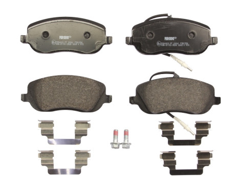 Brake Pad Set, disc brake PREMIER ECO FRICTION FDB1556 Ferodo