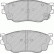 Brake Pad Set, disc brake PREMIER ECO FRICTION FDB1557 Ferodo, Thumbnail 2