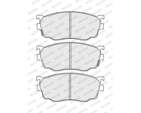 Brake Pad Set, disc brake PREMIER ECO FRICTION FDB1557 Ferodo, Image 4