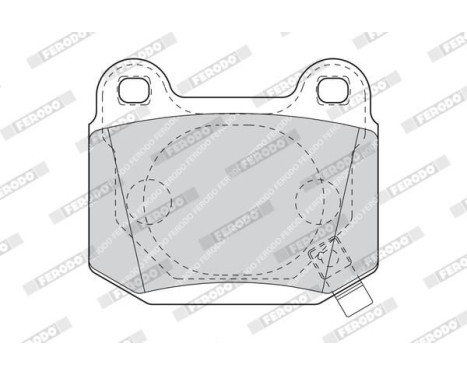 Brake Pad Set, disc brake PREMIER ECO FRICTION FDB1562 Ferodo, Image 3