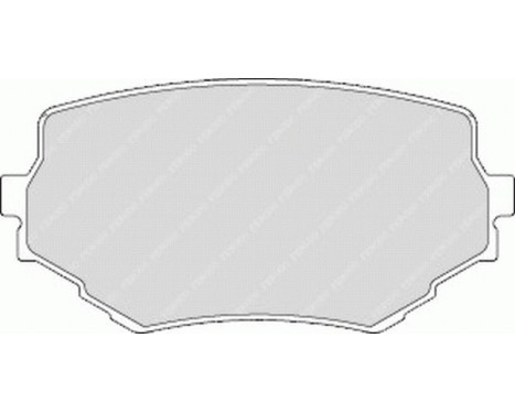 Brake Pad Set, disc brake PREMIER ECO FRICTION FDB1565 Ferodo, Image 2