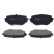 Brake Pad Set, disc brake PREMIER ECO FRICTION FDB1565 Ferodo