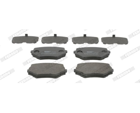 Brake Pad Set, disc brake PREMIER ECO FRICTION FDB1565 Ferodo, Image 3