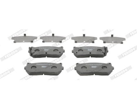 Brake Pad Set, disc brake PREMIER ECO FRICTION FDB1569 Ferodo, Image 3