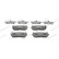 Brake Pad Set, disc brake PREMIER ECO FRICTION FDB1569 Ferodo, Thumbnail 3