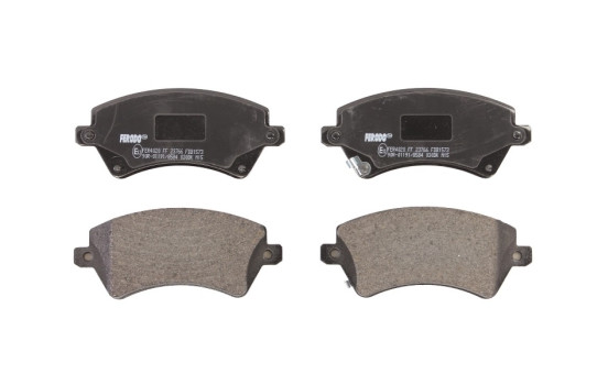 Brake Pad Set, disc brake PREMIER ECO FRICTION FDB1573 Ferodo