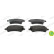 Brake Pad Set, disc brake PREMIER ECO FRICTION FDB1573 Ferodo, Thumbnail 3