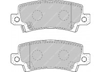 Brake Pad Set, disc brake PREMIER ECO FRICTION FDB1574 Ferodo