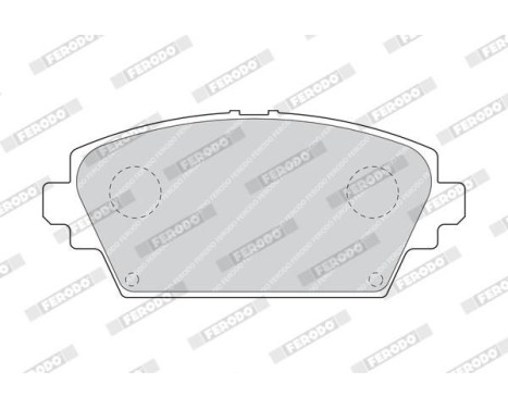 Brake Pad Set, disc brake PREMIER ECO FRICTION FDB1580 Ferodo, Image 4