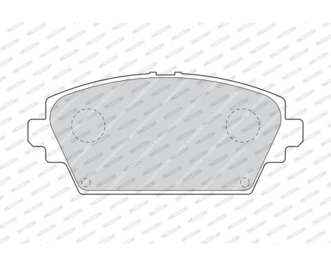 Brake Pad Set, disc brake PREMIER ECO FRICTION FDB1580 Ferodo, Image 4