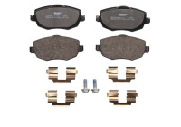 Brake Pad Set, disc brake PREMIER ECO FRICTION FDB1581 Ferodo