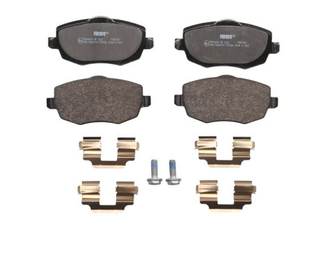 Brake Pad Set, disc brake PREMIER ECO FRICTION FDB1581 Ferodo