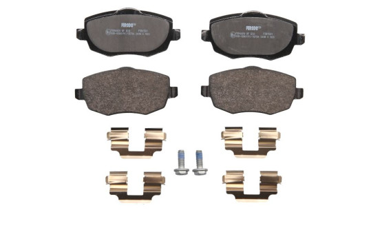 Brake Pad Set, disc brake PREMIER ECO FRICTION FDB1581 Ferodo