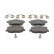 Brake Pad Set, disc brake PREMIER ECO FRICTION FDB1581 Ferodo, Thumbnail 2