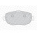 Brake Pad Set, disc brake PREMIER ECO FRICTION FDB1581 Ferodo, Thumbnail 2