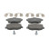 Brake Pad Set, disc brake PREMIER ECO FRICTION FDB1581 Ferodo, Thumbnail 3