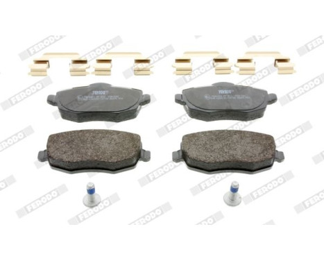 Brake Pad Set, disc brake PREMIER ECO FRICTION FDB1582 Ferodo, Image 2