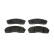 Brake Pad Set, disc brake PREMIER ECO FRICTION FDB1595 Ferodo, Thumbnail 3