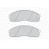 Brake Pad Set, disc brake PREMIER ECO FRICTION FDB1595 Ferodo, Thumbnail 4