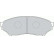 Brake Pad Set, disc brake PREMIER ECO FRICTION FDB1596 Ferodo, Thumbnail 2