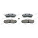 Brake Pad Set, disc brake PREMIER ECO FRICTION FDB1596 Ferodo, Thumbnail 4