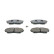 Brake Pad Set, disc brake PREMIER ECO FRICTION FDB1596 Ferodo, Thumbnail 3